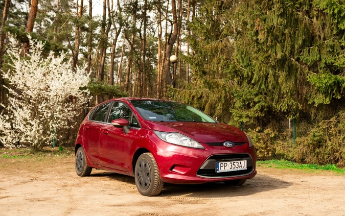 Ford Fiesta cena 13500 przebieg: 178300, rok produkcji 2010 z Poznań małe 191